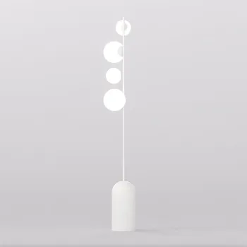 Stojací lampa Emibig ETNO LP4 WHITE Stojací lampa Bílá G9 8W MAX LED Bílá
