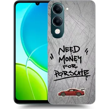 Pouzdro na mobilní telefon Picasee silikonový černý obal pro Vivo Y29s 5G - Grey Drift