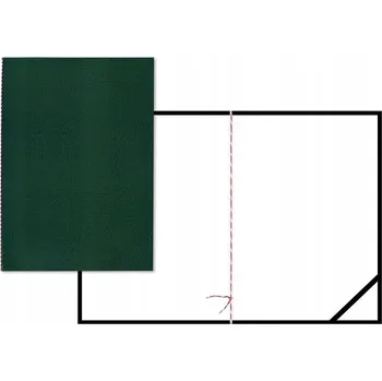 Obraz Elegantní DESKY na studentský diplom BEZ Nápisu Zelené Pouzdro