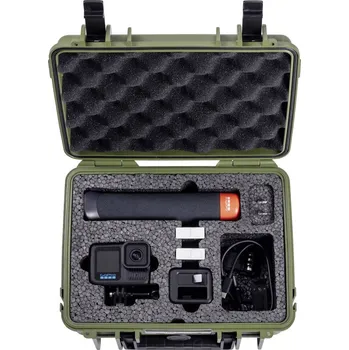 Ochrana fotoaparátu a videokamery B & W International 4.1 l, Bronzově zelená, PP.41.BG.GoPro13AP