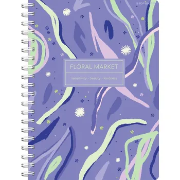 Blok Kroužkový Blok A5 Hamelin zápisník pro dospívající kroužkový blok s 80 listy, měkká vazba