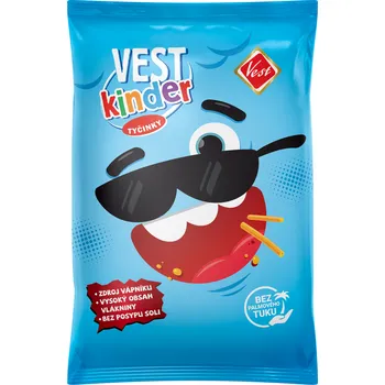 Výhodná cena Vest Kinder Tyčinky s vlákninou 50 g
