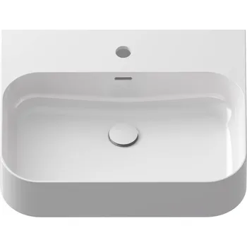 Umyvadlo Ravak Ceramic umyvadlo 55.3x45.2 cm obdélníkový klasický bílá XJX01155000
