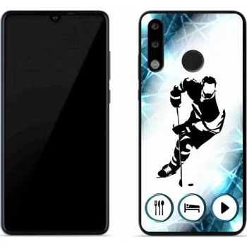 Pouzdro na mobilní telefon Gelový kryt mmCase na mobil Huawei P30 Lite - hokej 1