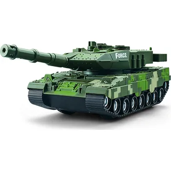 RC model auta Tank RC na dálkové ovládání s efekty 28 cm