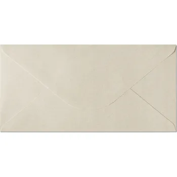 Obálka OBÁLKA ozdobná na dopisy DL 120g NATURE světle béžová sada 10 kusů