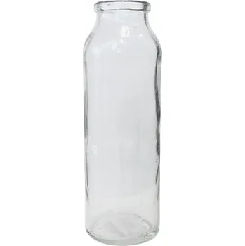 Váza Skleněná láhev - váza 16 cm