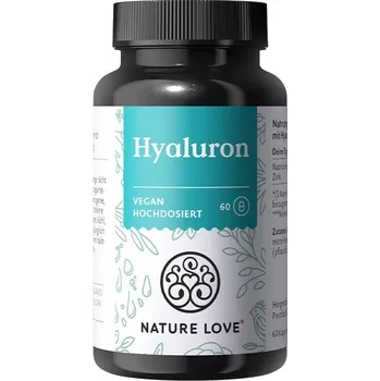 Fitness strava Nature Love Hyaluron kyselina hyaluronová + Zinek 60 kapslí