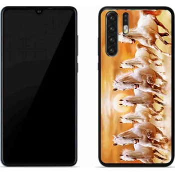 Pouzdro na mobilní telefon Gelový obal mmCase na mobil Huawei P30 Pro - koně 2