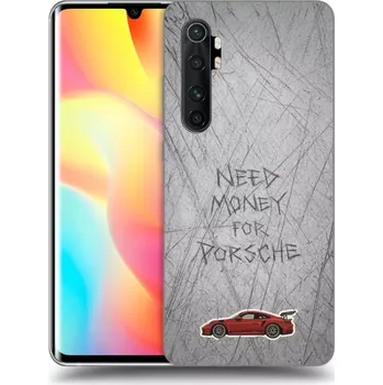 Pouzdro na mobilní telefon Picasee silikonový černý obal pro Xiaomi Mi Note 10 Lite - Garage Scratch
