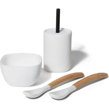 Dětská kuchyňka Dětská sada nádobí Avanchy Family, bílá