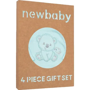 Kojenecká souprava Kojenecká soupravička do porodnice New Baby Sweet Bear modrá - 50