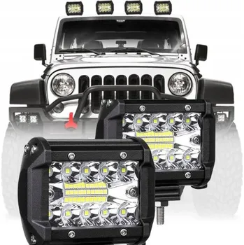 Přídavný světlomet Sada 2x 60W Halogenová pracovní LED světla 12-24V IP67