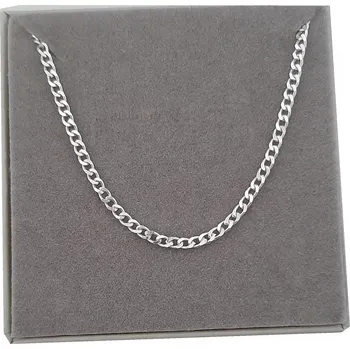 Řetízek Pánský Řetízek , plochá vazba, PANCR , STŘÍBRO 925, 55 cm