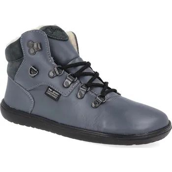 Dámská zimní obuv Barefoot dámské zimní boty Jampi - Leila shark šedé s vlnou Velikost: 39