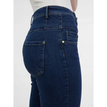 Dámské džíny Tmavě modré dámské džíny skinny fit ORSAY