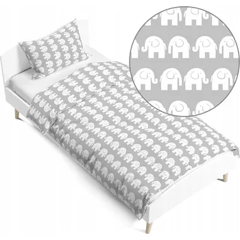 Povlečení Sada povlečení Babymam 140 x 200 cm šedá