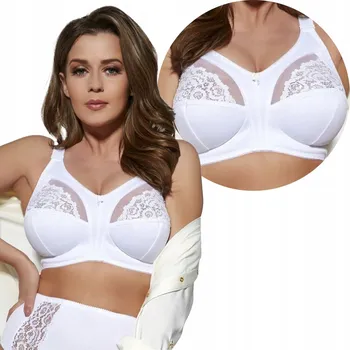 Podprsenka Měkká podprsenka Viki 578 Danuta bílá 90D