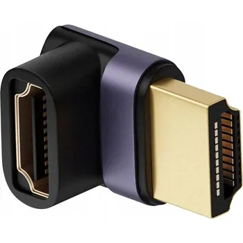 Video kabel ÚHLOVÝ ADAPTÉR PŘEVODNÍK HDMI 48GBPS 8K 60HZ 2.1 A4