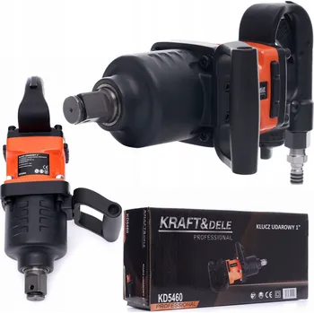 Pneumatický rázový utahovák 1" palec s vysokým výkonem 4800 Nm