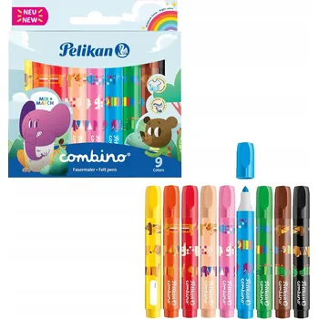 Fixy barevných fixů, školních fixy pro Pelikan 9 ks