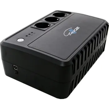 Počítač EUROCASE UPS EA200PRO+ 600VA pure sine wave (3x zásuvka) EA200PRO+ 600VA