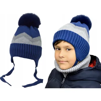 Čepice EplusM zimní dětská čepice, velikost 42-44 cm