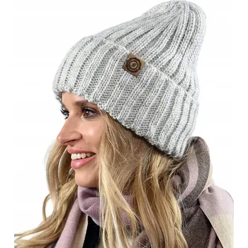 Čepice Alur zimní čepice beanie šedá, univerzální velikost