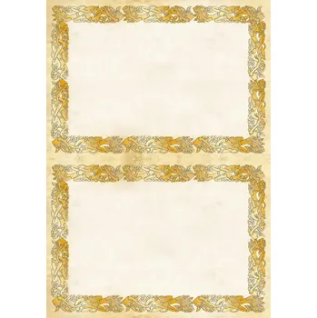 Barevný papír Ozdobný papír A5 Galeria Papieru 170 g/m2, 25 listů