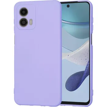 Pouzdro na mobilní telefon Kryt Motorola Moto G53 Techsuit SoftFlex - light purple