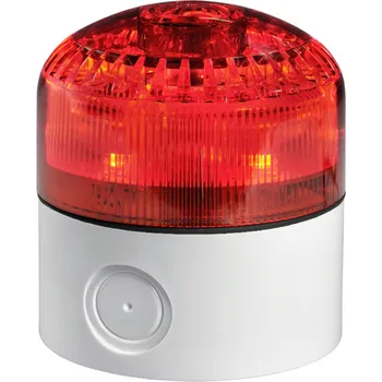 Poplachová siréna SIRENA Sestava: modul multifunkční, LD/JR/EU svítidla, červené/eln. siréna 16 tónů + vysoká základna LT, 12/24 V, šedá SIR-91782