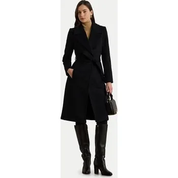 Dámský kabát LAUREN RALPH LAUREN Vlněný kabát 297962169001 Černá Regular Fit 10