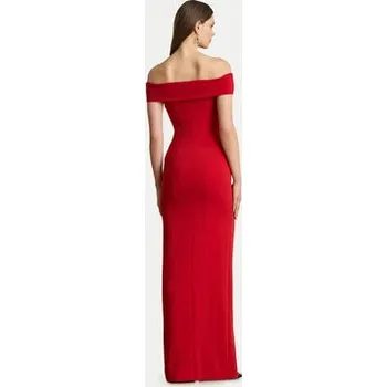 Oblečení a móda LAUREN RALPH LAUREN Večerní šaty 253982109004 Červená Slim Fit 10
