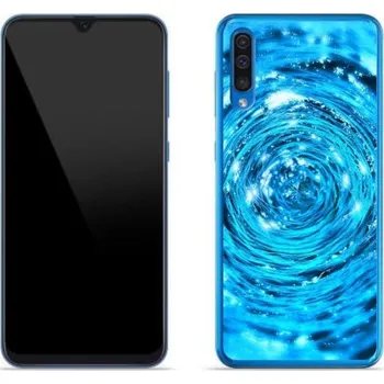 Pouzdro na mobilní telefon Gelový kryt mmCase na mobil Samsung Galaxy A50 - vodní vír