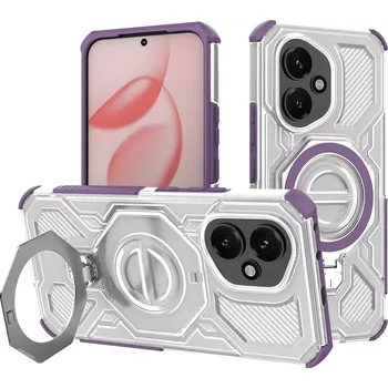 Pouzdro na mobilní telefon Kryt Honor 400, Carbon Shield PRO, purple