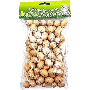 Velikonoční dekorace Vajíčka Kraslice Mini Dekorativní Vajíčka Velikonoční Dekorace Puntíkovaná 100ks