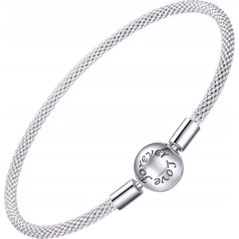 Náramek Náramek pro přívěsky typu Pandora 19 cm stříbro 925 náramek