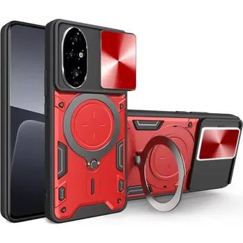 Pouzdro na mobilní telefon Kryt Honor 200 Techsuit CamGuard Pro - červený