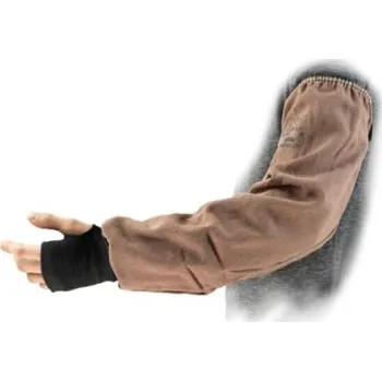 Pracovní rukavice EN ISO 21420:2020 Ochranný rukáv, Hnědá Manžeta, Odolné proti proříznutí 2, Bavlna 3 2 3 Automobilový průmysl, Výroba