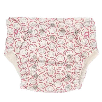 Plena Mamatti Látková plenka EKO sada - kalhotky + 2 x plenka, vel. 3 - 8 kg, Rozeta Velikost: 5 - 14 kg