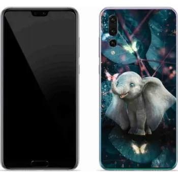 Pouzdro na mobilní telefon Gelový kryt mmCase na mobil Huawei P20 Pro - roztomilý slon