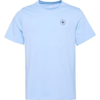 Pánské tričko Converse CORE CHUCK PATCH TEE L Modrá