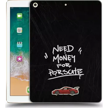 Pouzdro na mobilní telefon Picasee silikonový průhledný obal pro Apple iPad 9.7" 2017 (5. gen) - Dark Racer