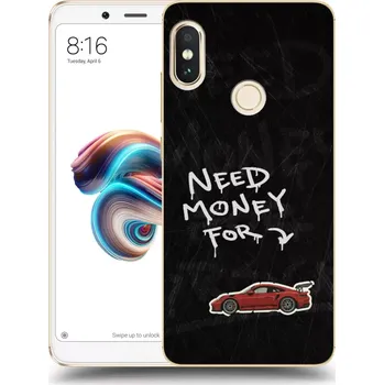 Pouzdro na mobilní telefon Picasee silikonový průhledný obal pro Xiaomi Redmi Note 5 Global - Track Mode
