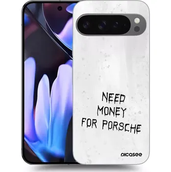 Pouzdro na mobilní telefon Picasee silikonový černý obal pro Google Pixel 9 Pro XL - White Fuel