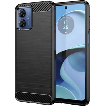 Pouzdro na mobilní telefon Kryt Motorola Moto G14 Armored Carbon black