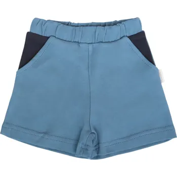 Mamatti Bavlněné kraťásky Vesmír - modré Velikost: 80 (9-12m)