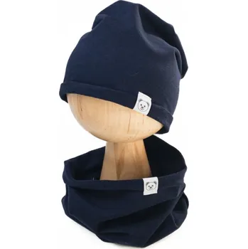 Kojenecký body Baby Nellys Čepice s nákrčníkem bavlna, Little Bear, Baby Nellys, granátová Velikost: 92/98 (18-36m)