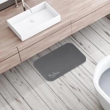 Koupelnová předložka Weltbild Předložka do koupelny Relax, 40 x 60 cm, tmavě šedá 496226