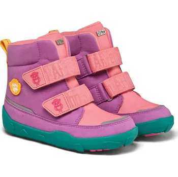 AFFENZAHN barefoot dětská zimní obuv Mid Boot Vegan Comfy - Owl Velikost: 25